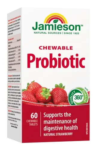 4224_JAMIESON PROBIOTIC JAHODA 60 TAB